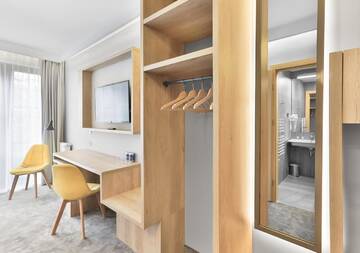 Фото номера Двухместный номер с 1 кроватью Апарт-отели Villa Ozone г. Сопот 10